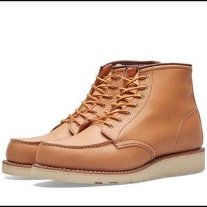 ISO Beige pampas red wing moc toe boot 7.5